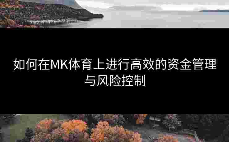 如何在MK体育上进行高效的资金管理与风险控制